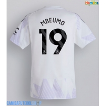 Camisa de time de futebol Manchester United Bryan Mbeumo #19 Replicas 2º Equipamento 2025-26 Manga Curta